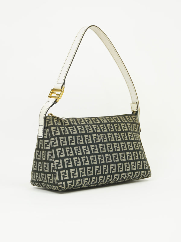 FENDI ZUCCA SHOULDER BAG