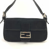 FENDI CALF HAIR BAGUETTE BAG