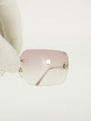 CHANEL RIMLESS RHINESTONE SUNGLASSES
