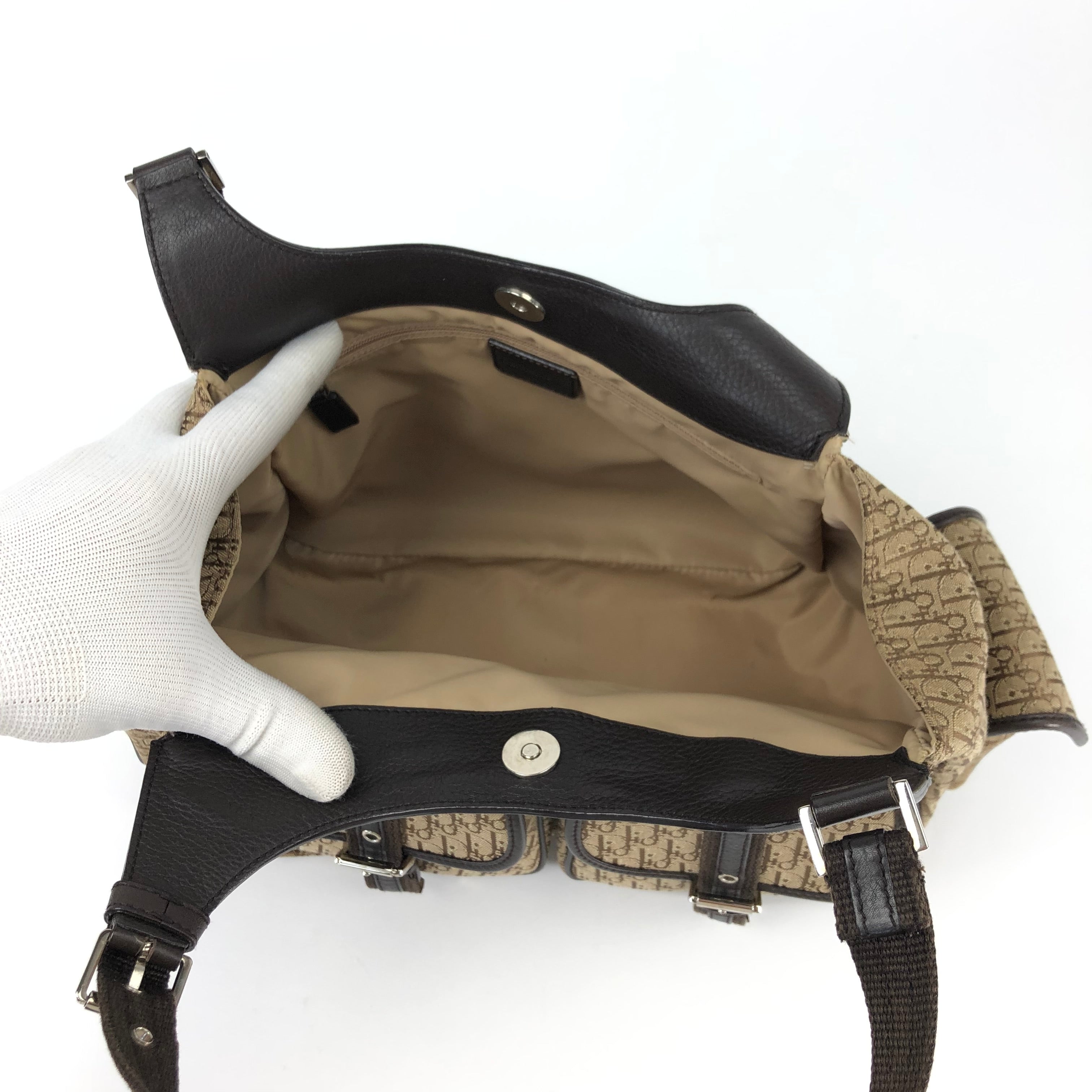 CHRISTIAN DIOR MONOGRAM SHOULDER BAG