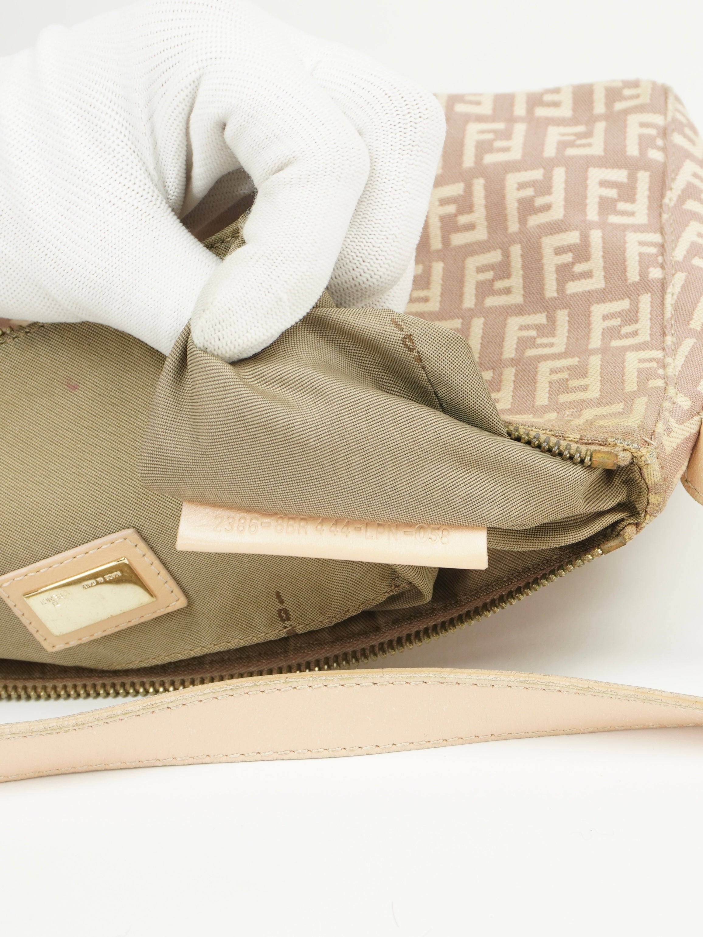 FENDI ZUCCA SHOULDER BAG