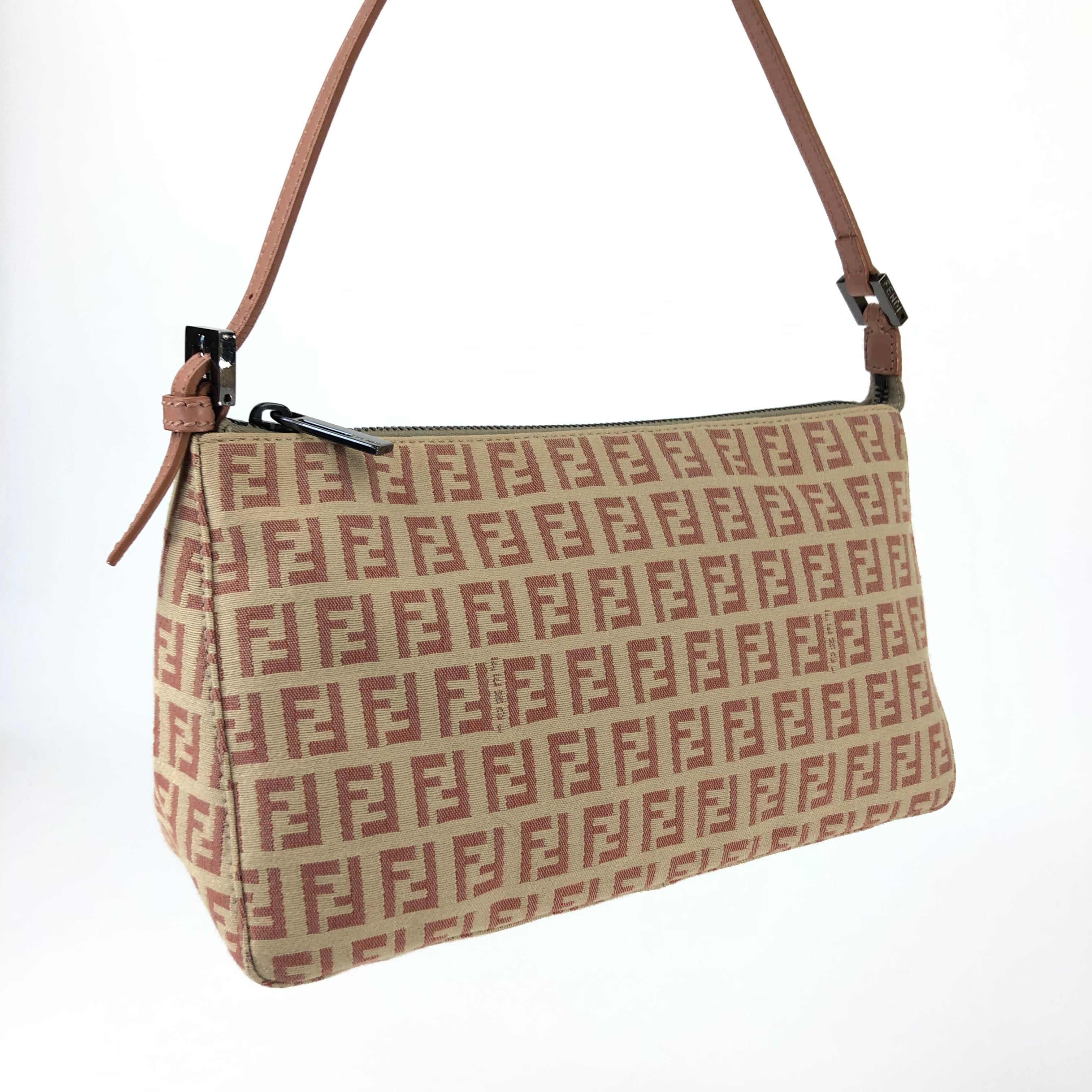 FENDI ZUCCA SHOULDER BAG