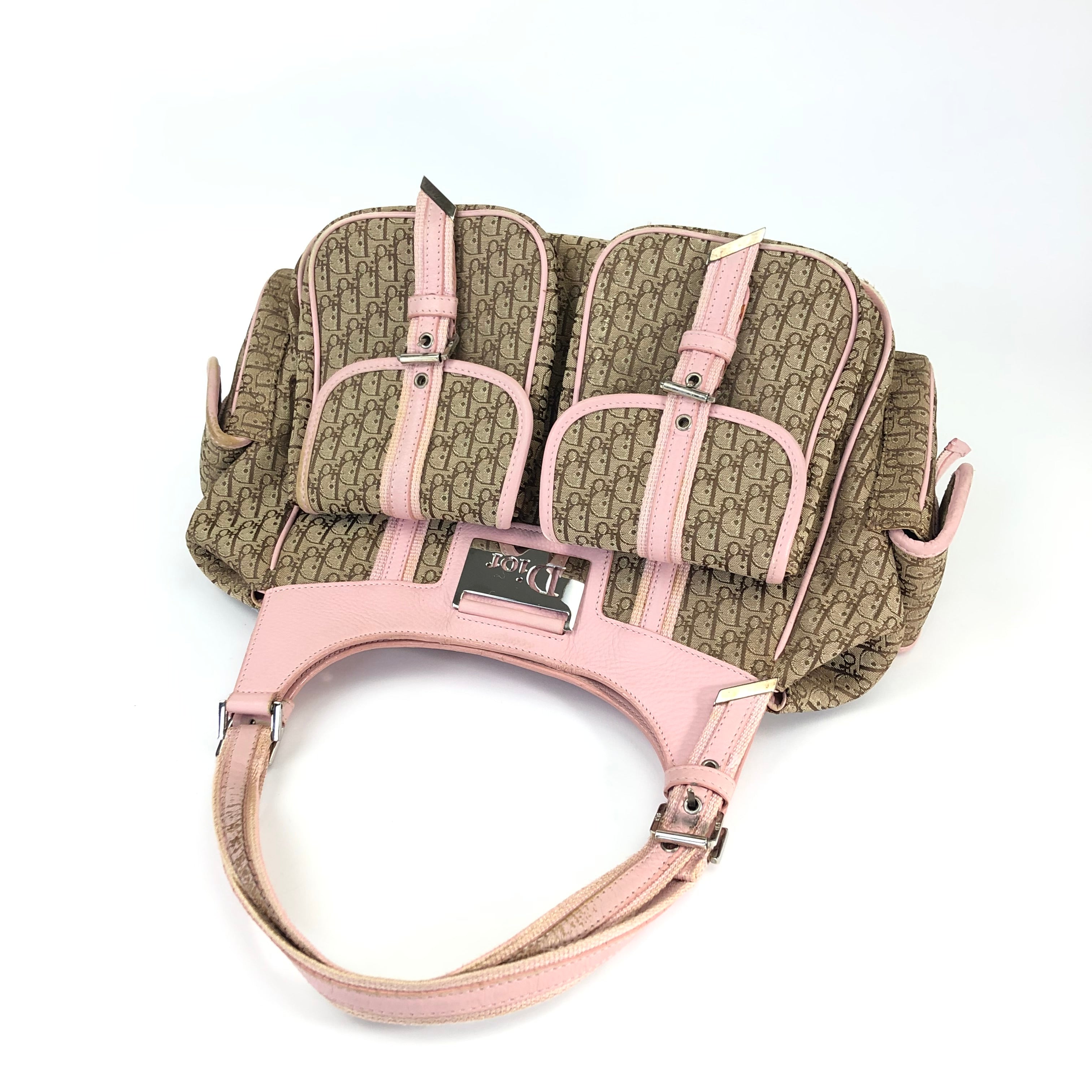 CHRISTIAN DIOR MONOGRAM SHOULDER BAG
