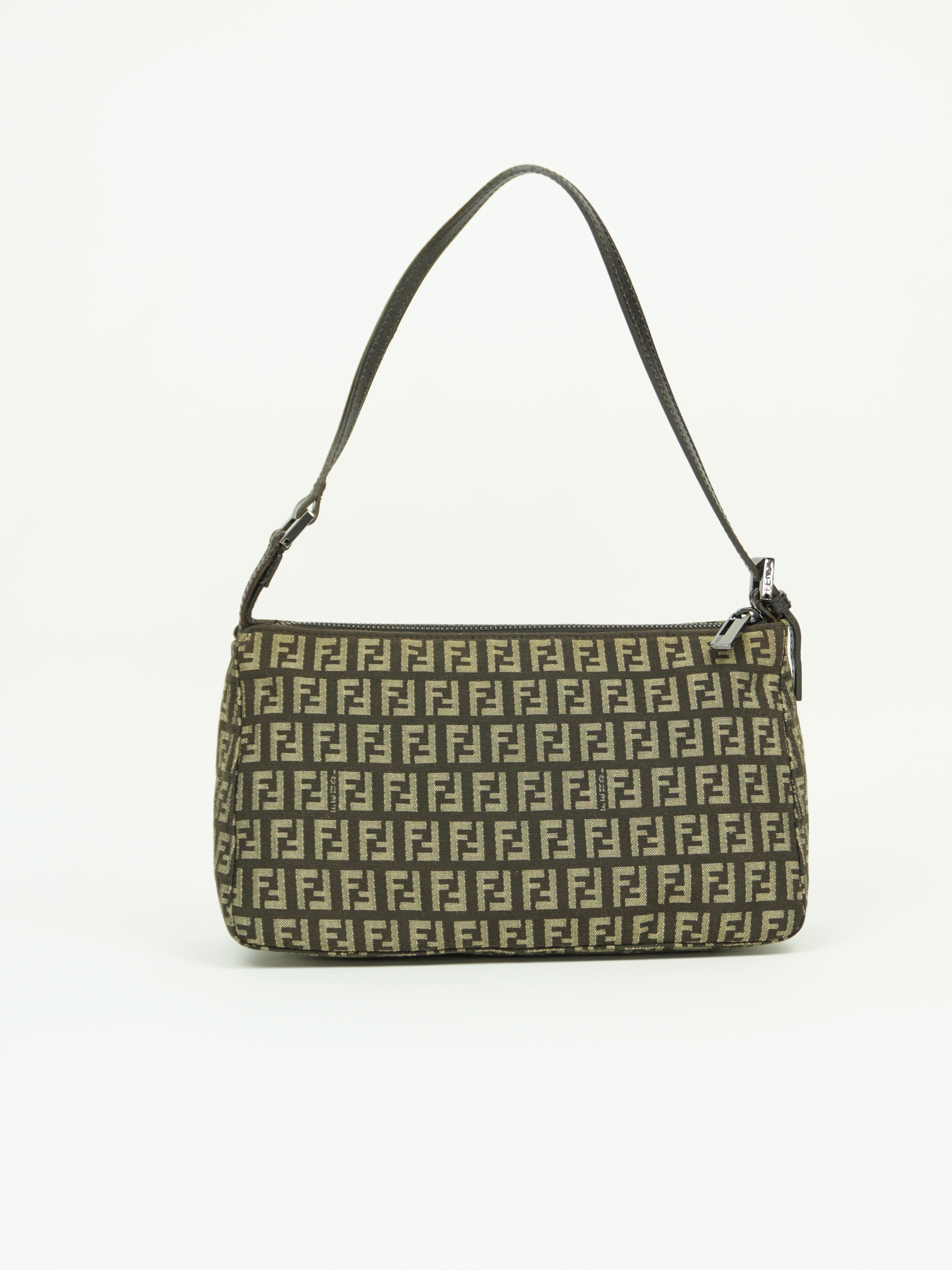 FENDI ZUCCA SHOULDER BAG