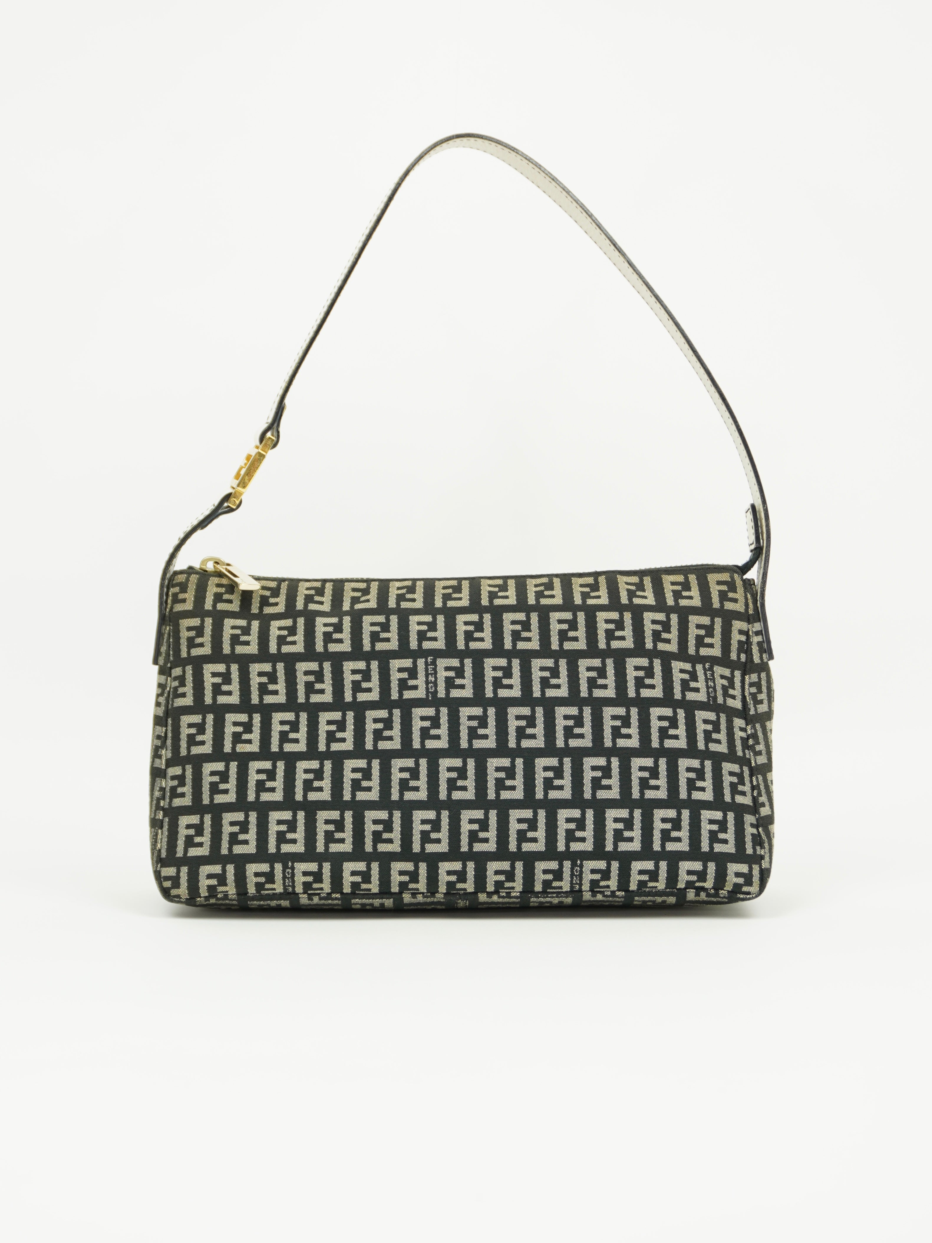 FENDI ZUCCA SHOULDER BAG
