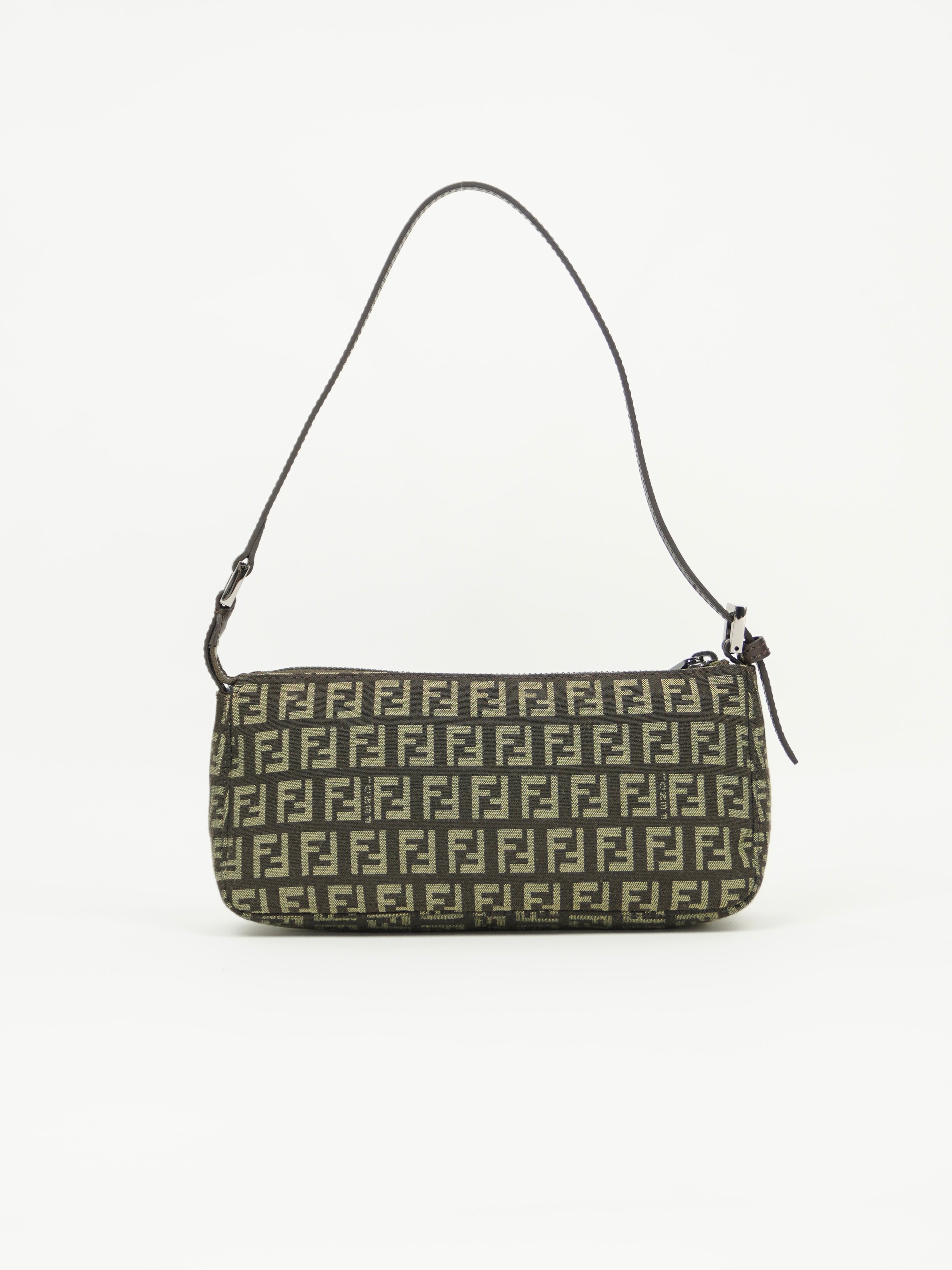 FENDI ZUCCA SHOULDER BAG