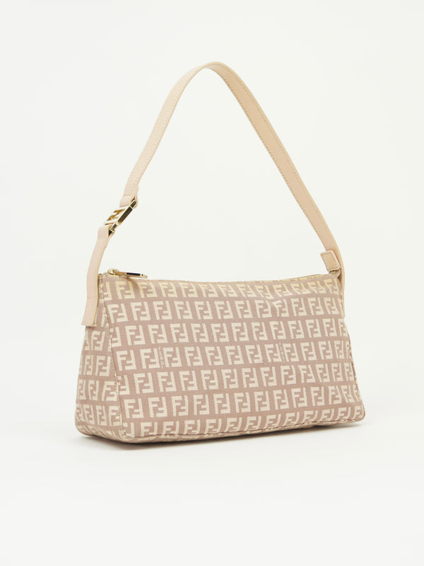 FENDI ZUCCA SHOULDER BAG