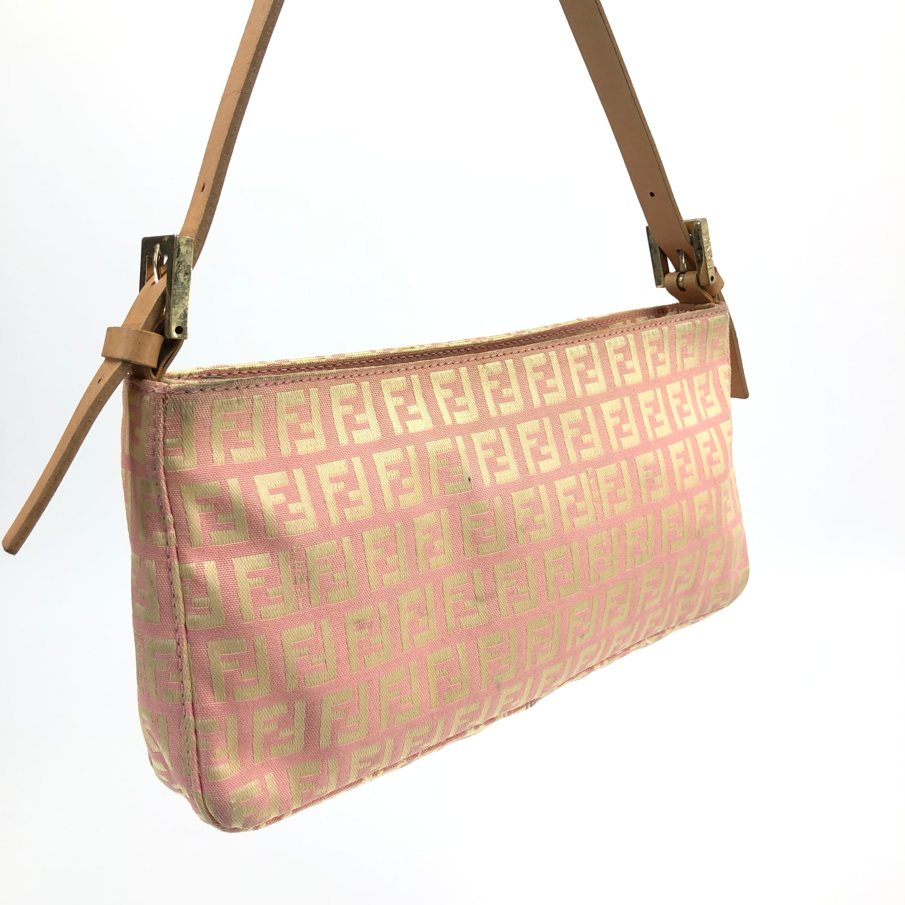 FENDI ZUCCA SHOULDER BAG