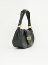 FENDI LEATHER BAG WITH GOLD HARDWARE