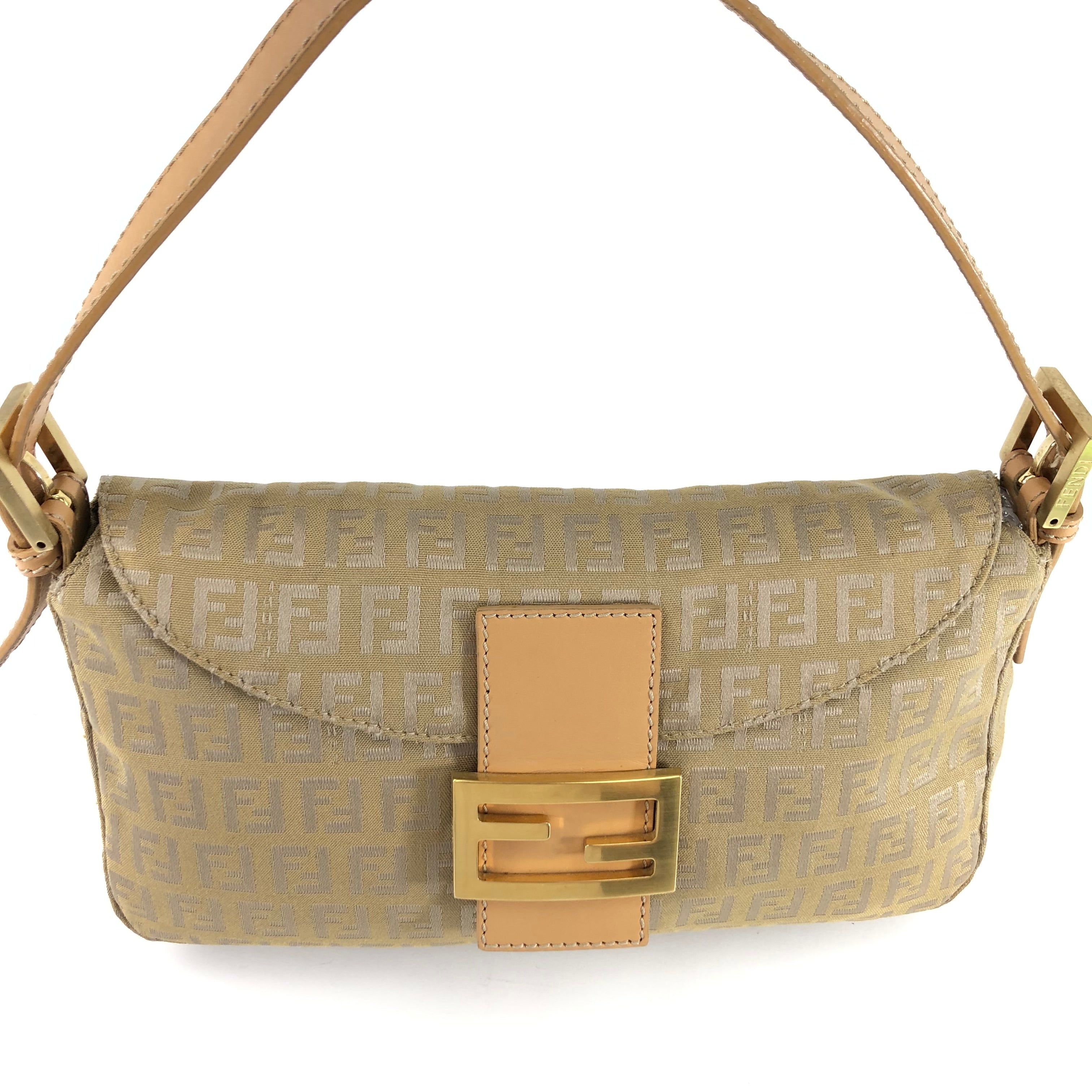 FENDI ZUCCA SHOULDER BAG
