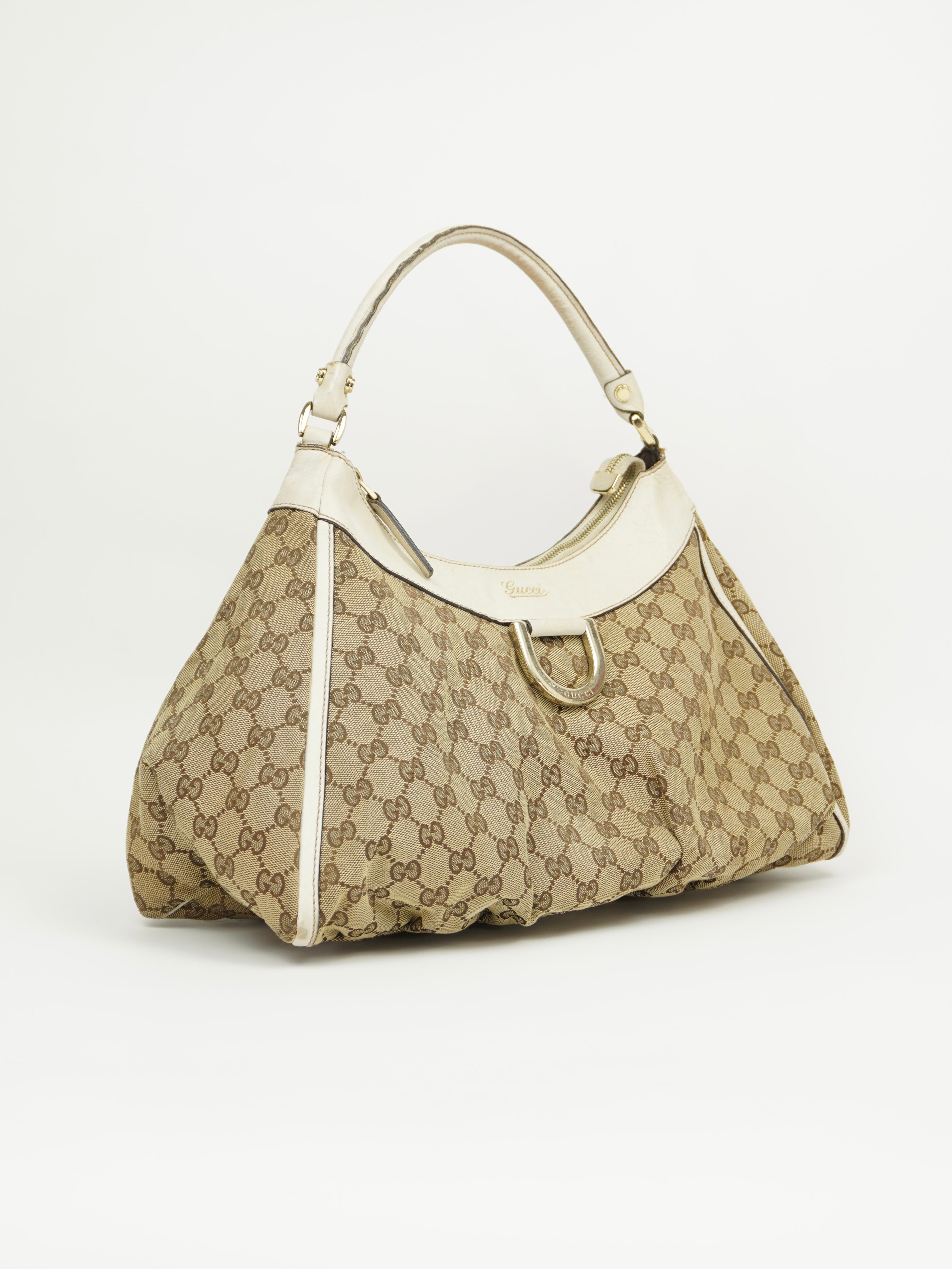 GUCCI MONOGRAM ABBEY BAG