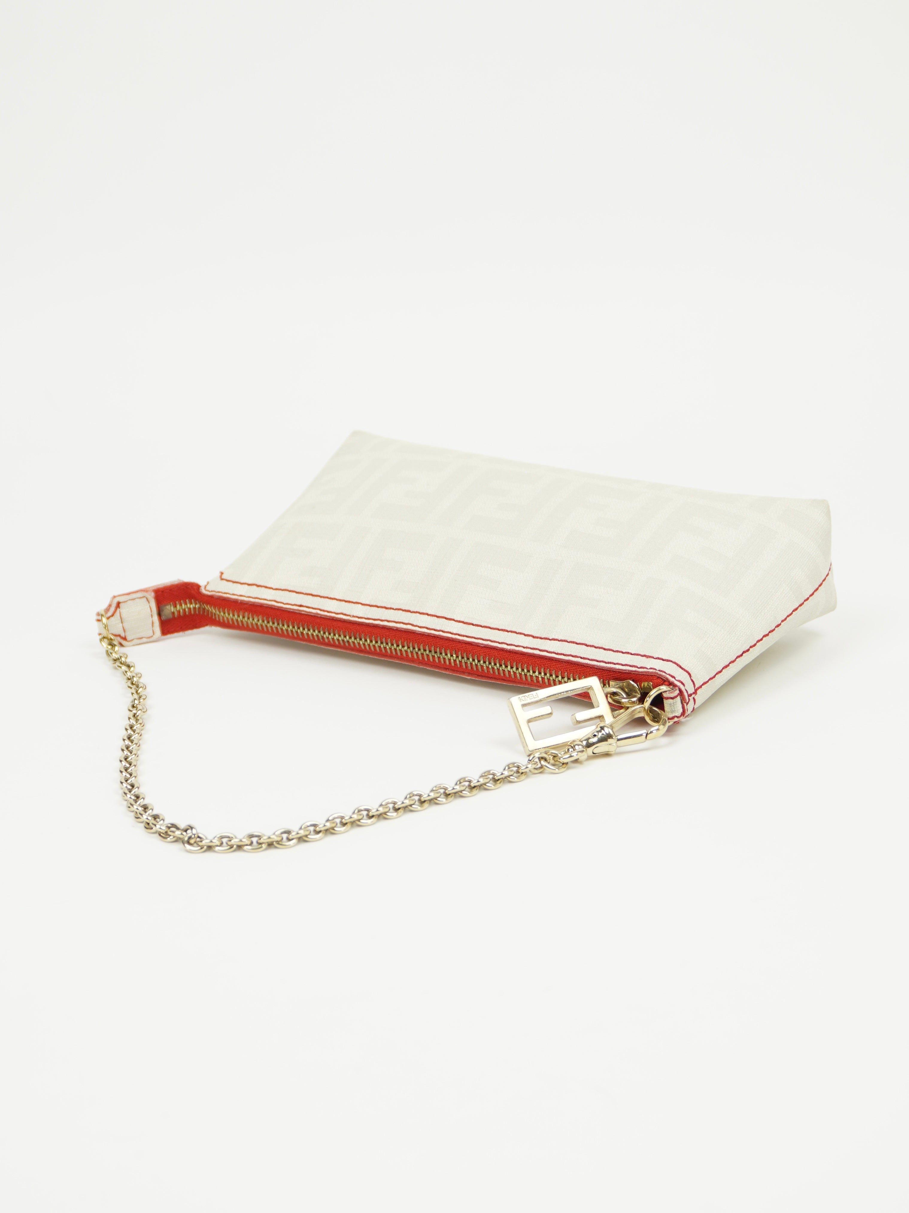 FENDI ZUCCA CHAIN BAG