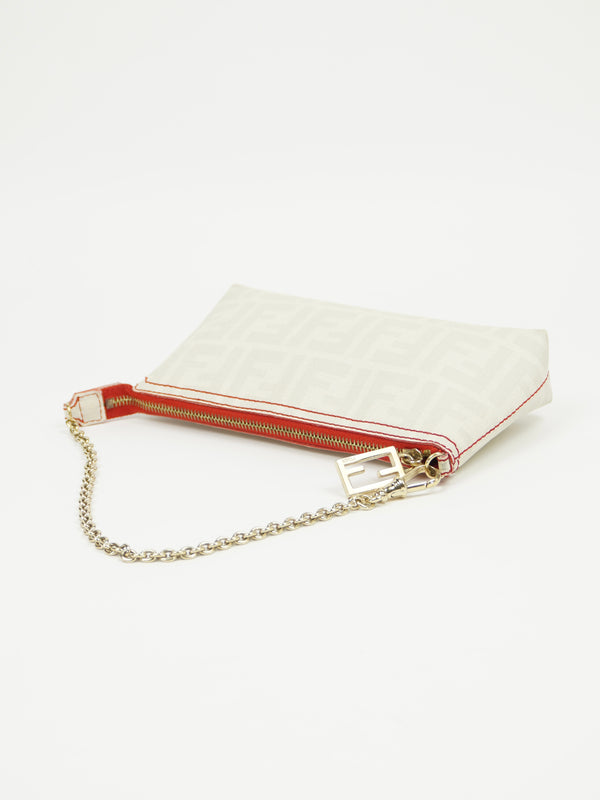 FENDI ZUCCA CHAIN BAG