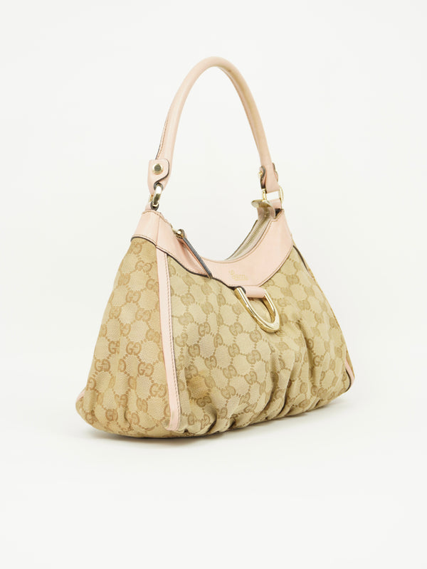 GUCCI MONOGRAM ABBEY BAG