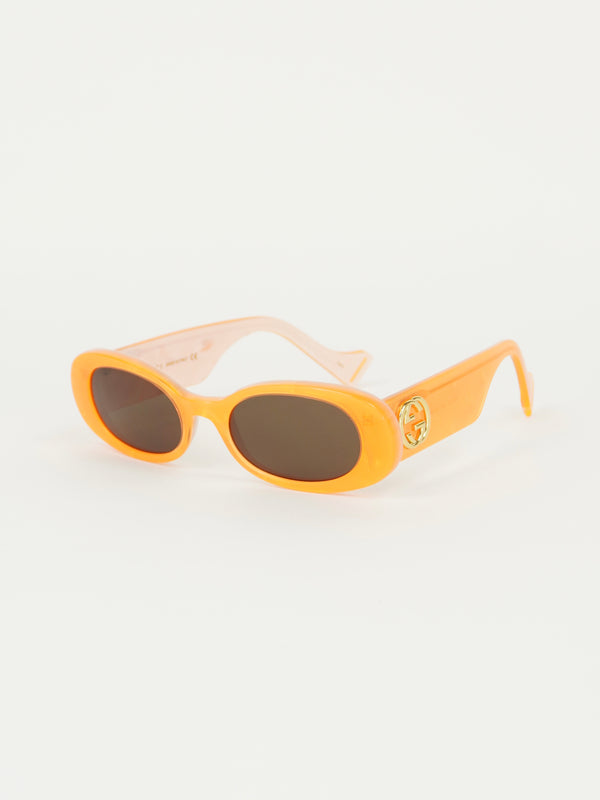 GUCCI ORANGE SUNGLASSES