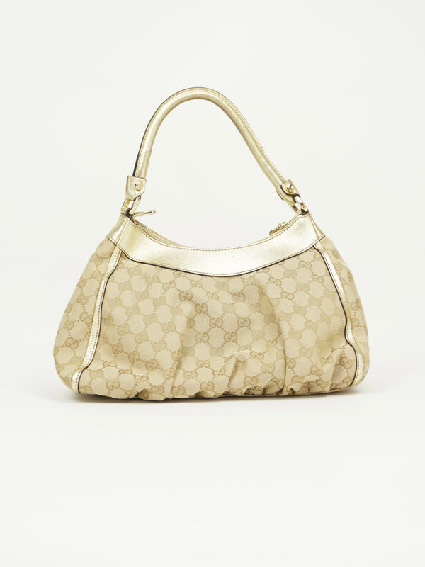 GUCCI MONOGRAM ABBEY BAG
