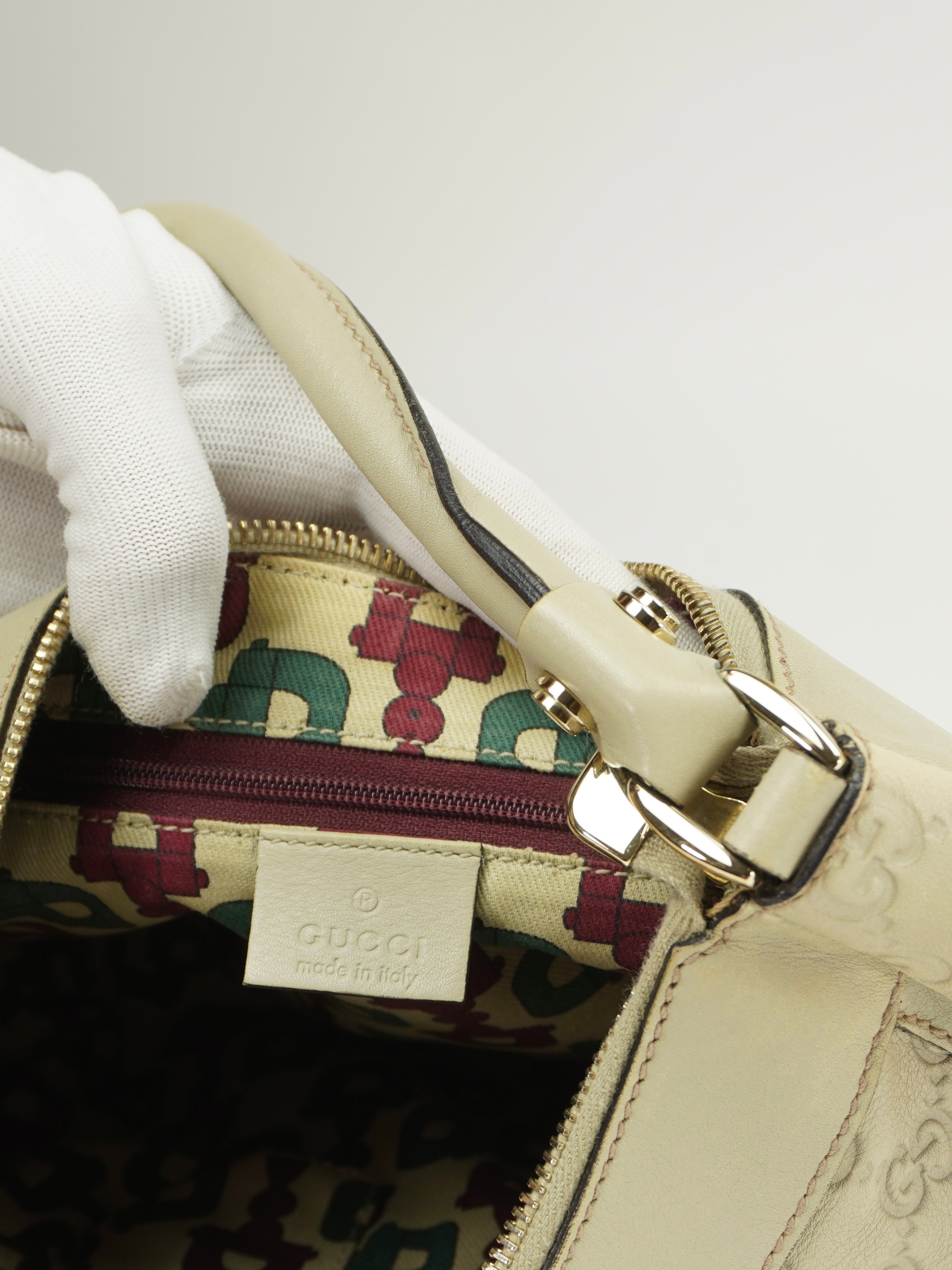 GUCCI MONOGRAM ABBEY BAG