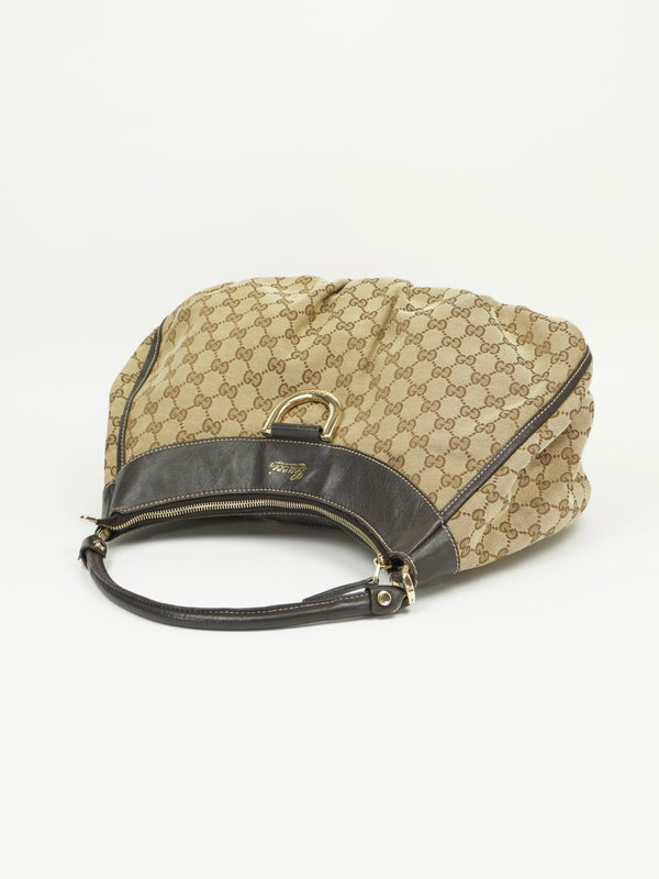 GUCCI MONOGRAM ABBEY BAG
