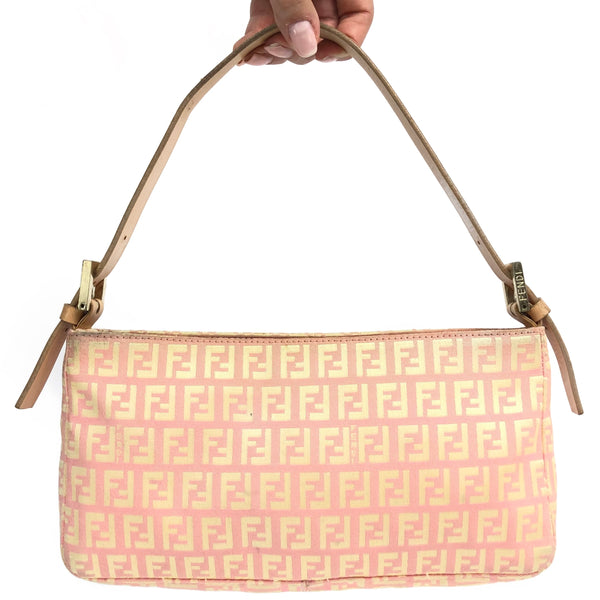 FENDI ZUCCA SHOULDER BAG