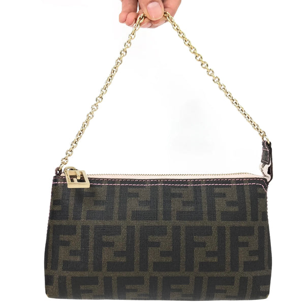 FENDI ZUCCA SHOULDER BAG
