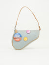 CHRISTIAN DIOR SPEEDWAY DENIM MINI SADDLE