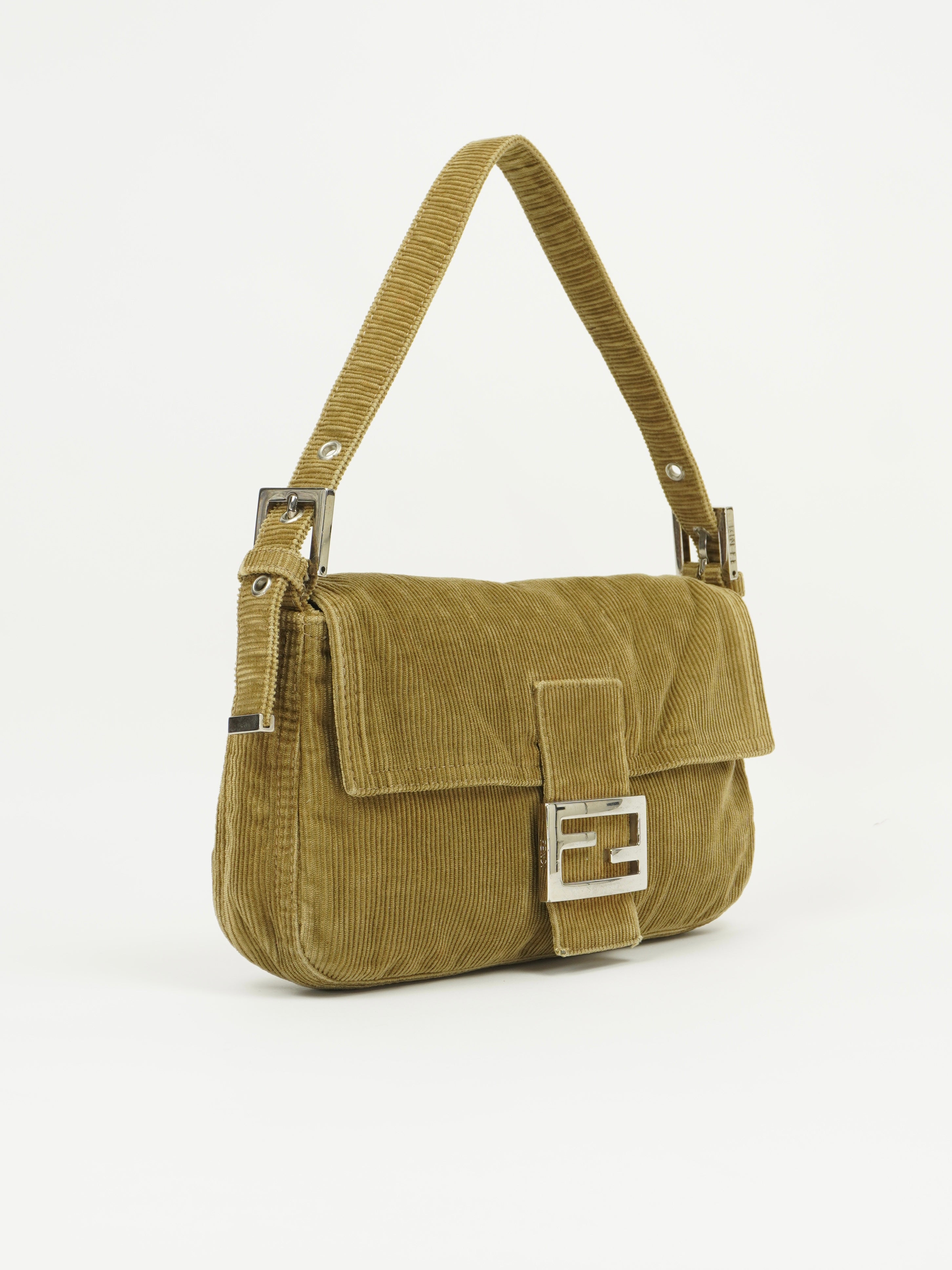FENDI CORDUROY BAGUETTE