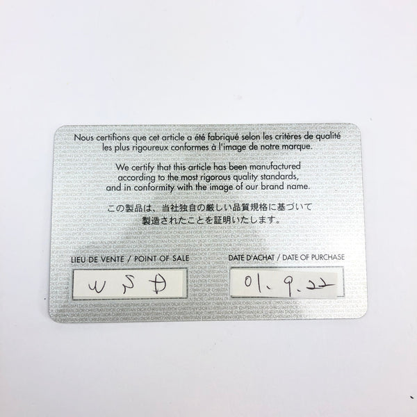 CHRISTIAN DIOR DIORELLA DENIM SADDLE BAG