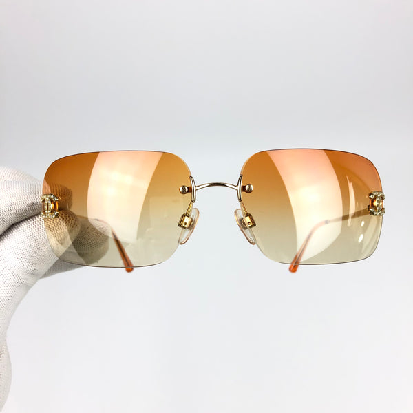 CHANEL RIMLESS SUNGLASSES