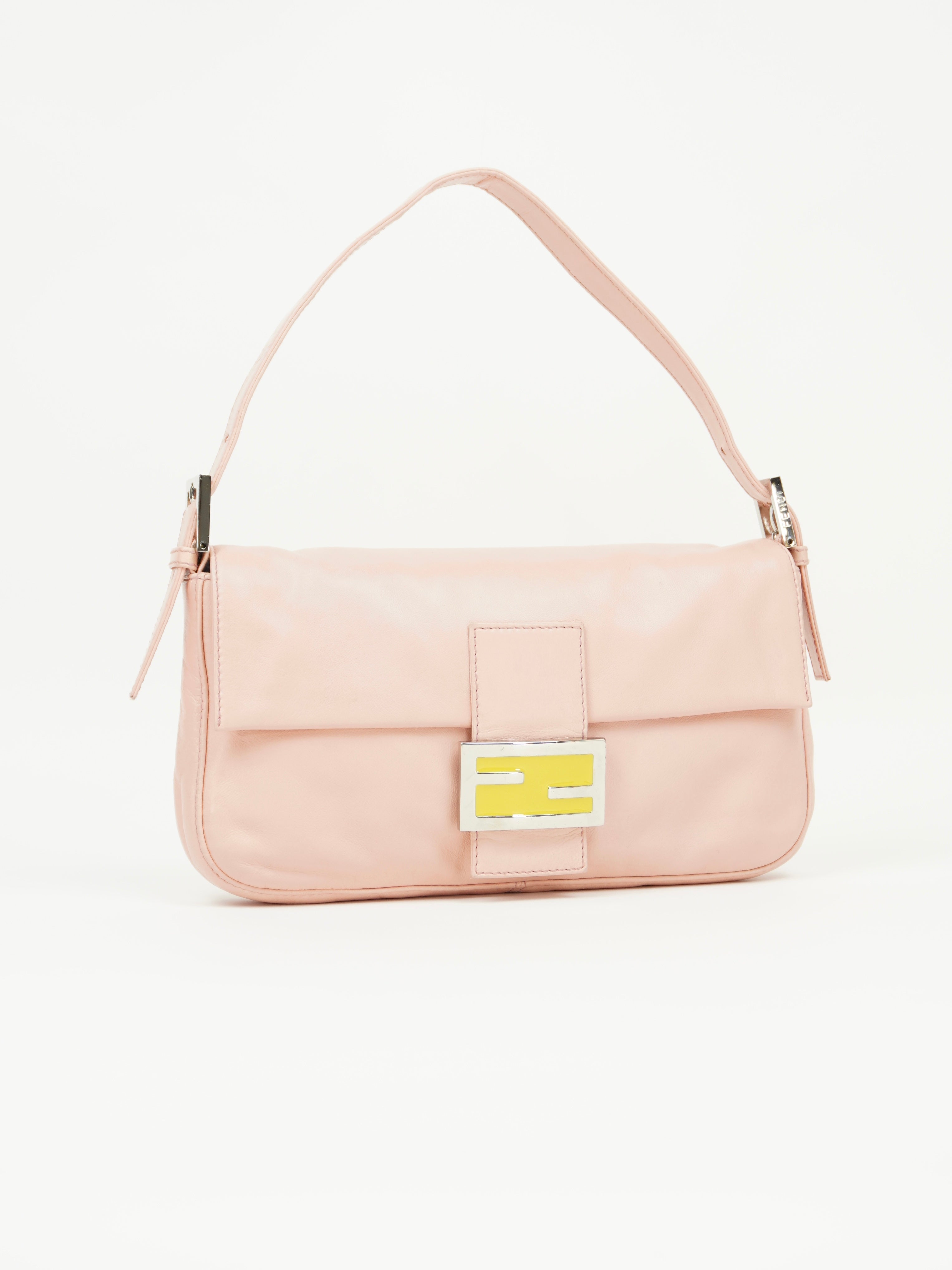 FENDI LEATHER BAGUETTE BAG