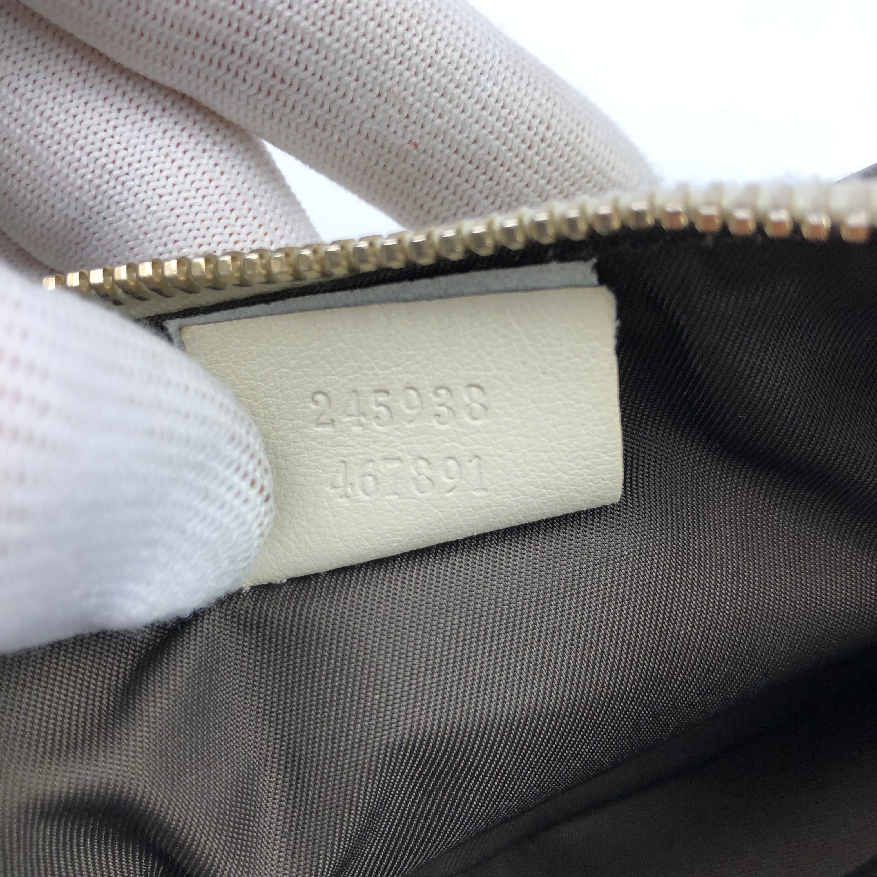GUCCI MONOGRAM SHOULDER BAG