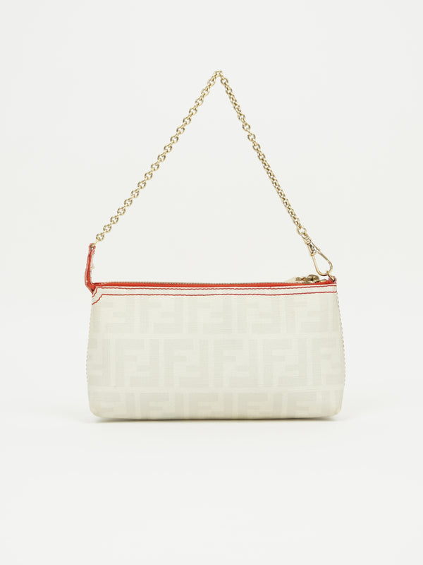 FENDI ZUCCA CHAIN BAG