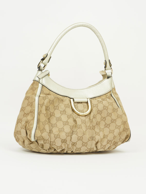 GUCCI MONOGRAM ABBEY BAG