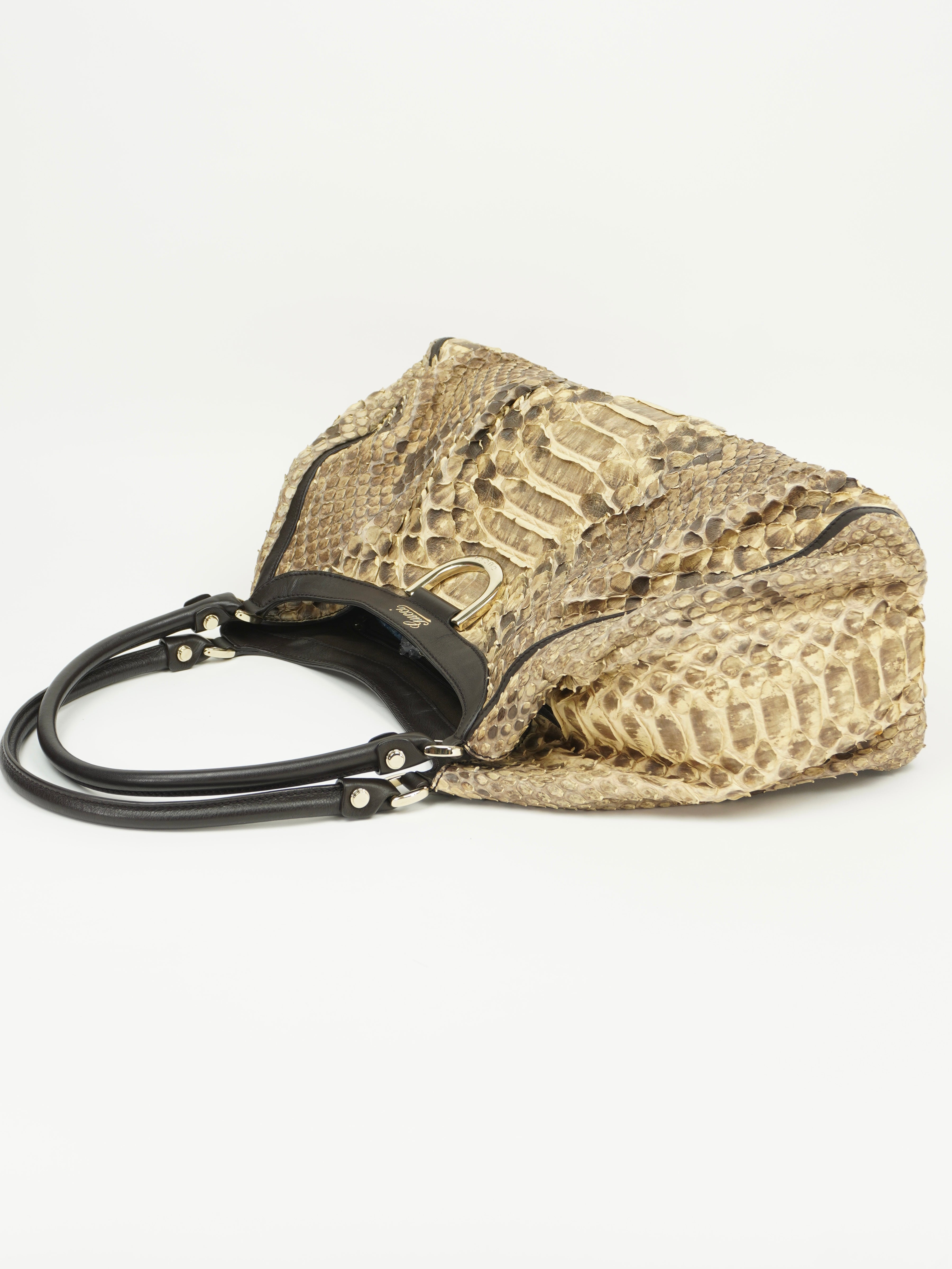 GUCCI SNAKESKIN ABBEY BAG