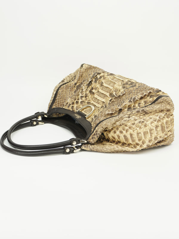 GUCCI SNAKESKIN ABBEY BAG