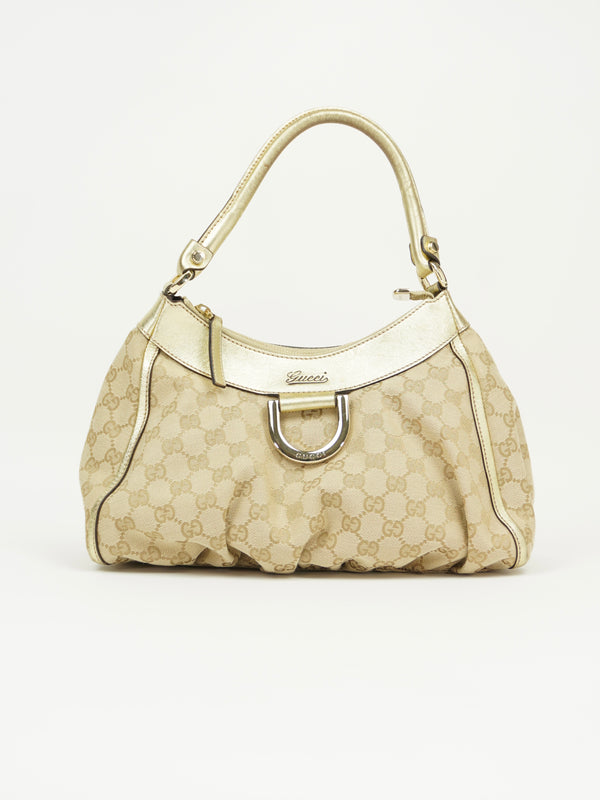 GUCCI MONOGRAM ABBEY BAG
