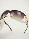 CHANEL RIMLESS CC LOGO SUNGLASSES