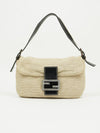 FENDI CROCHET BAGUETTE WITH DIAMANTÉ BUCKLE