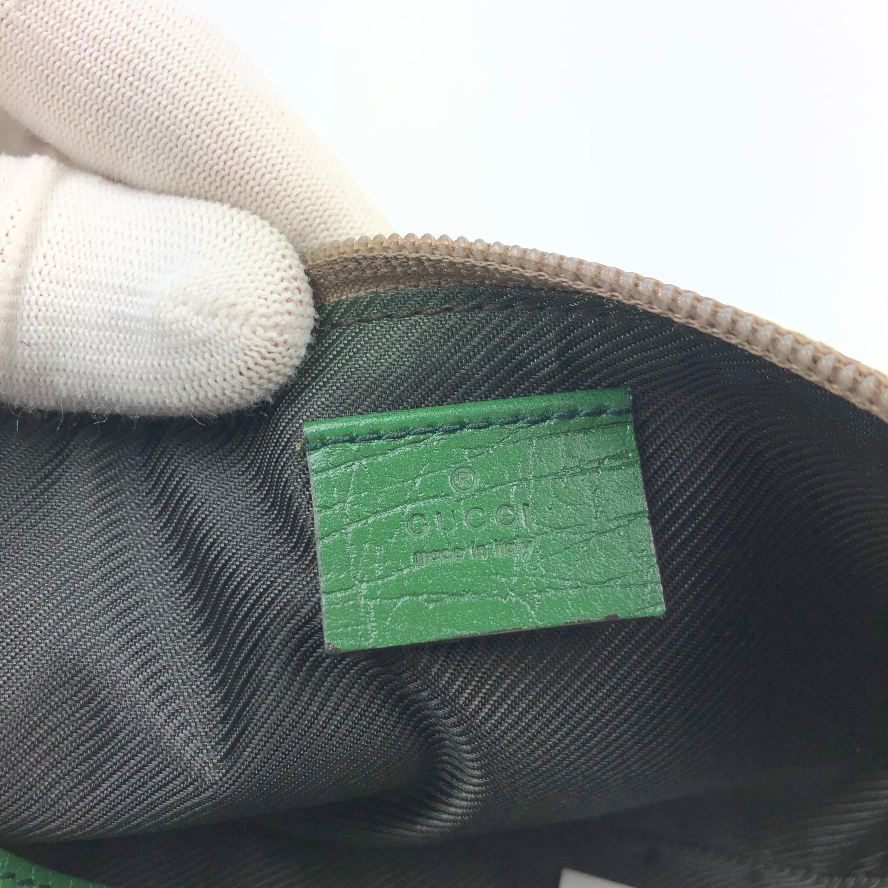 GUCCI MONOGRAM SHOULDER BAG