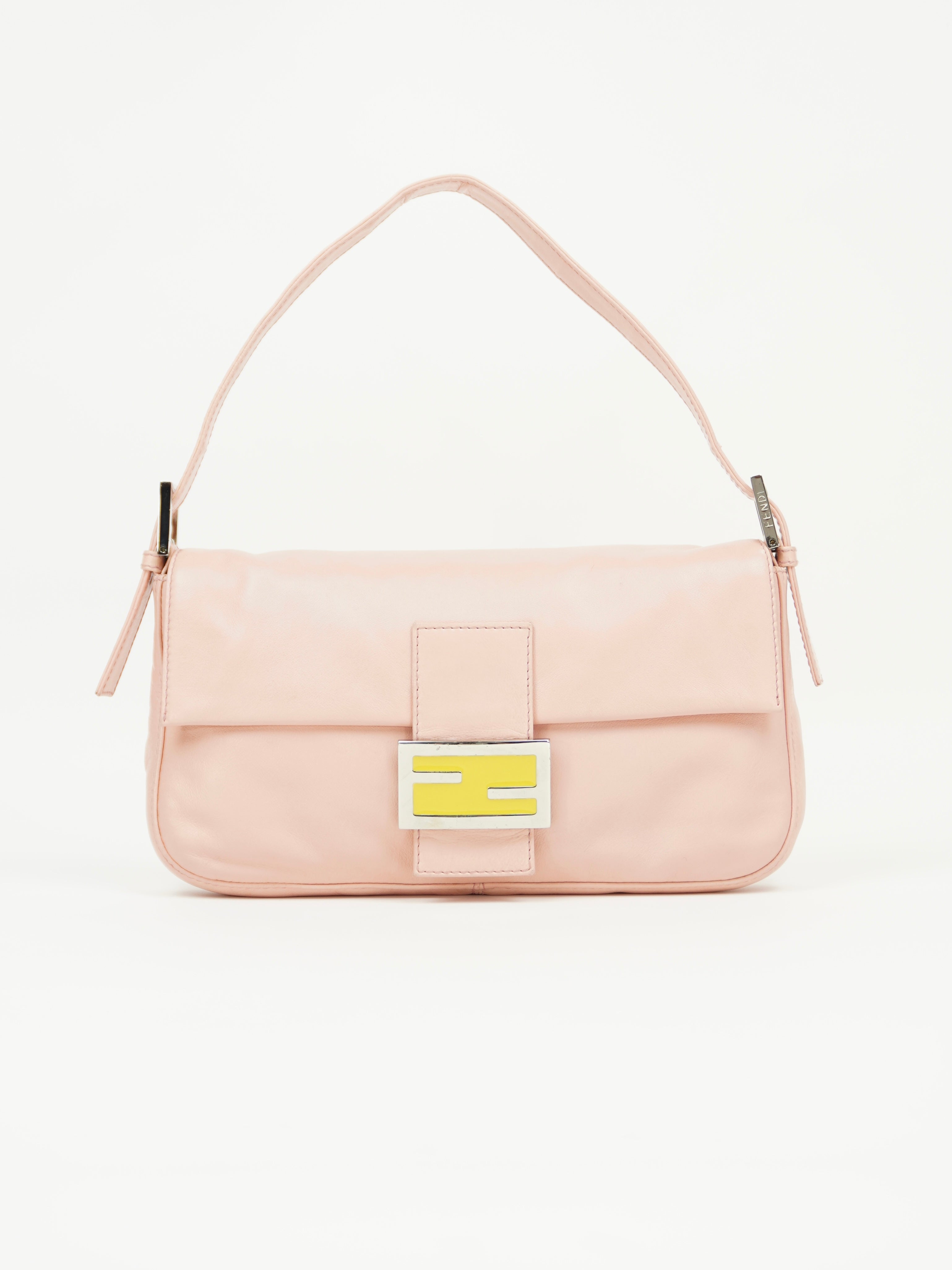 FENDI LEATHER BAGUETTE BAG