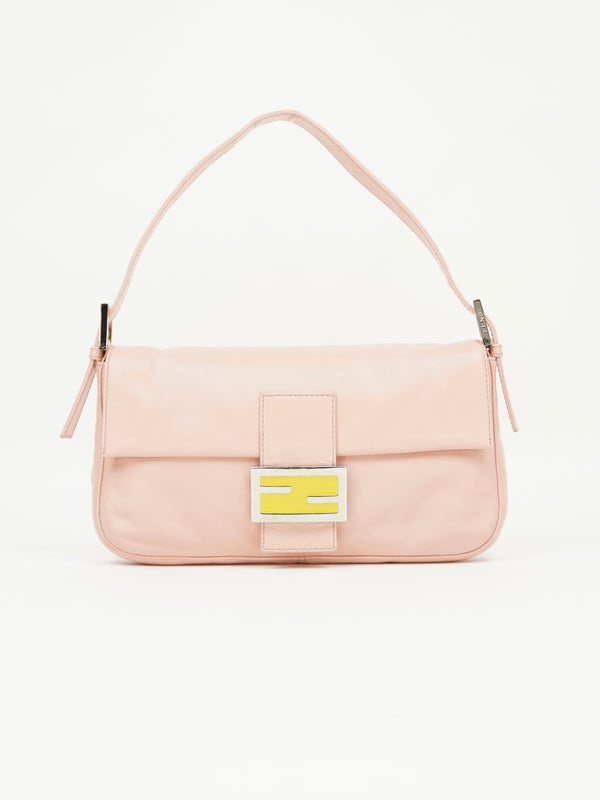 FENDI LEATHER BAGUETTE BAG