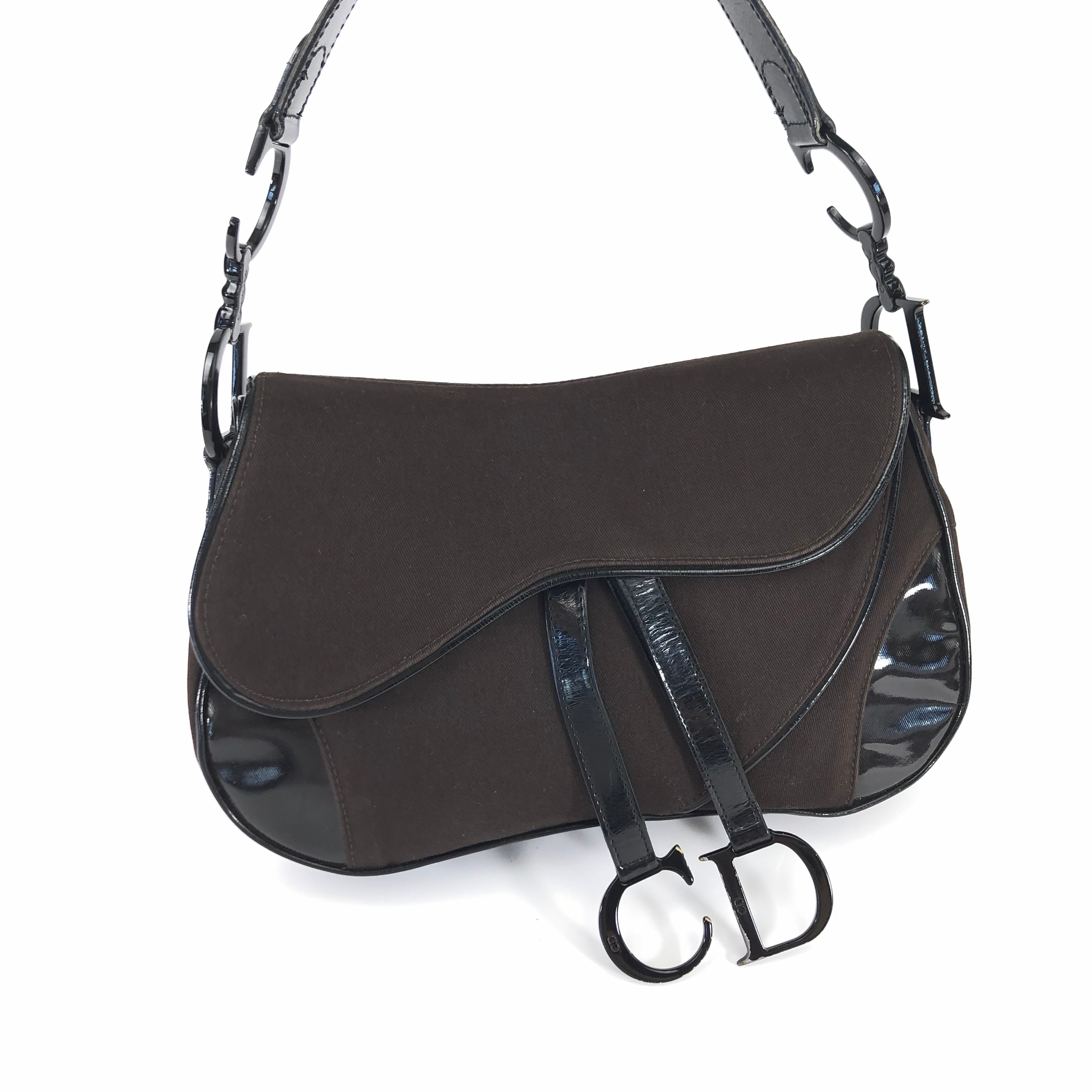 CHRISTIAN DIOR DOUBLE SADDLE BAG