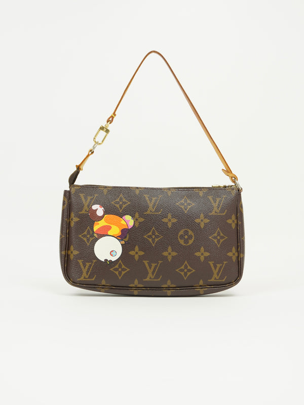 LOUIS VUITTON TAKASHI MURAKAMI PANDA POCHETTE BAG