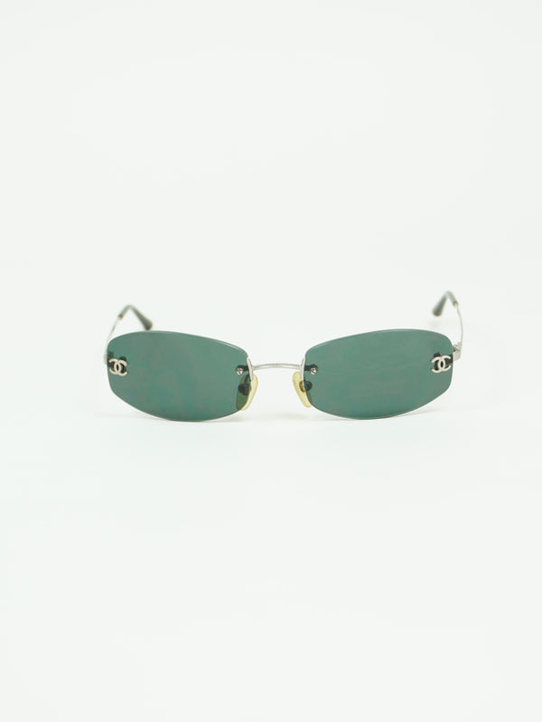 CHANEL RIMLESS SUNGLASSES