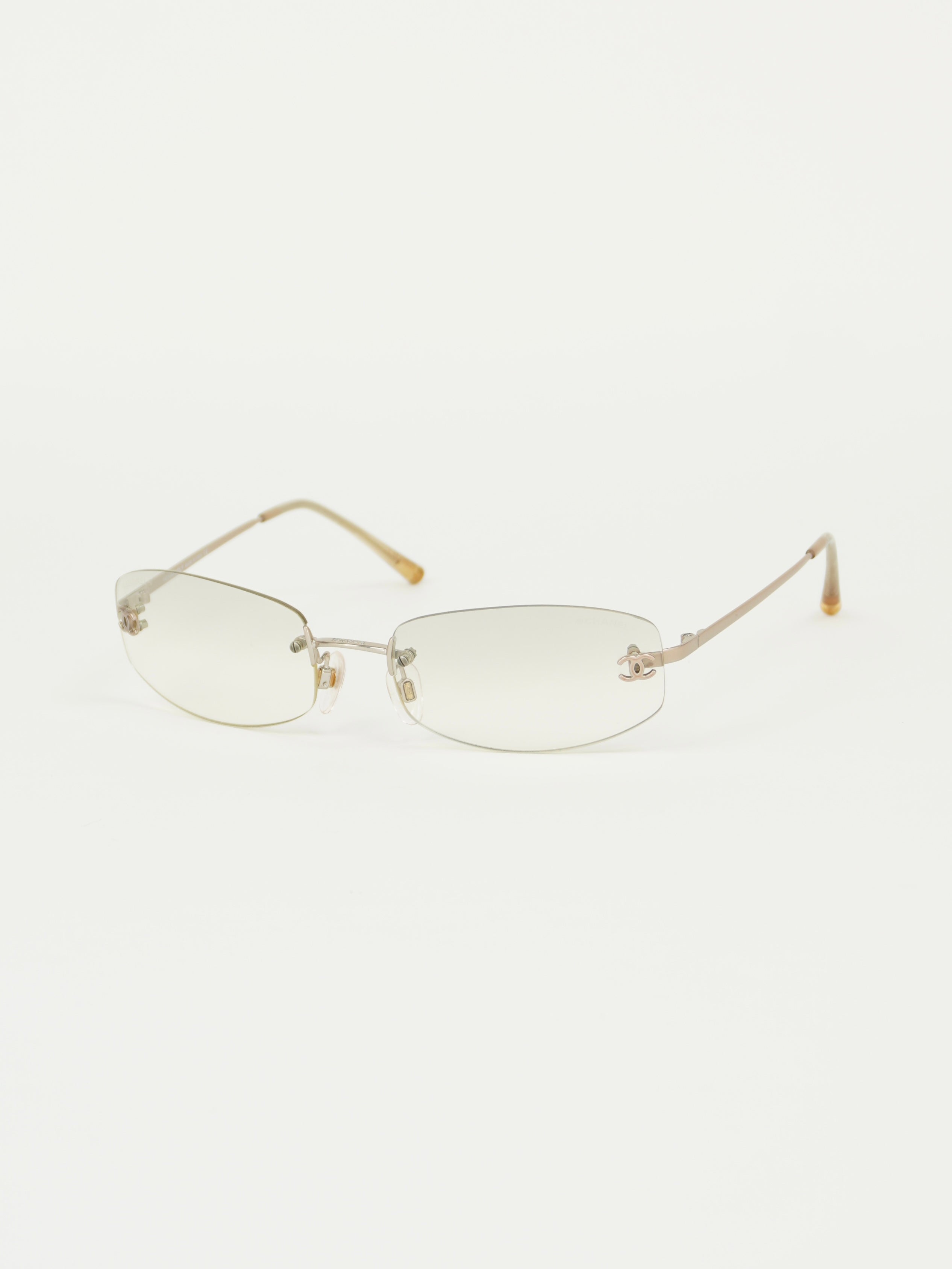 CHANEL RIMLESS SUNGLASSES