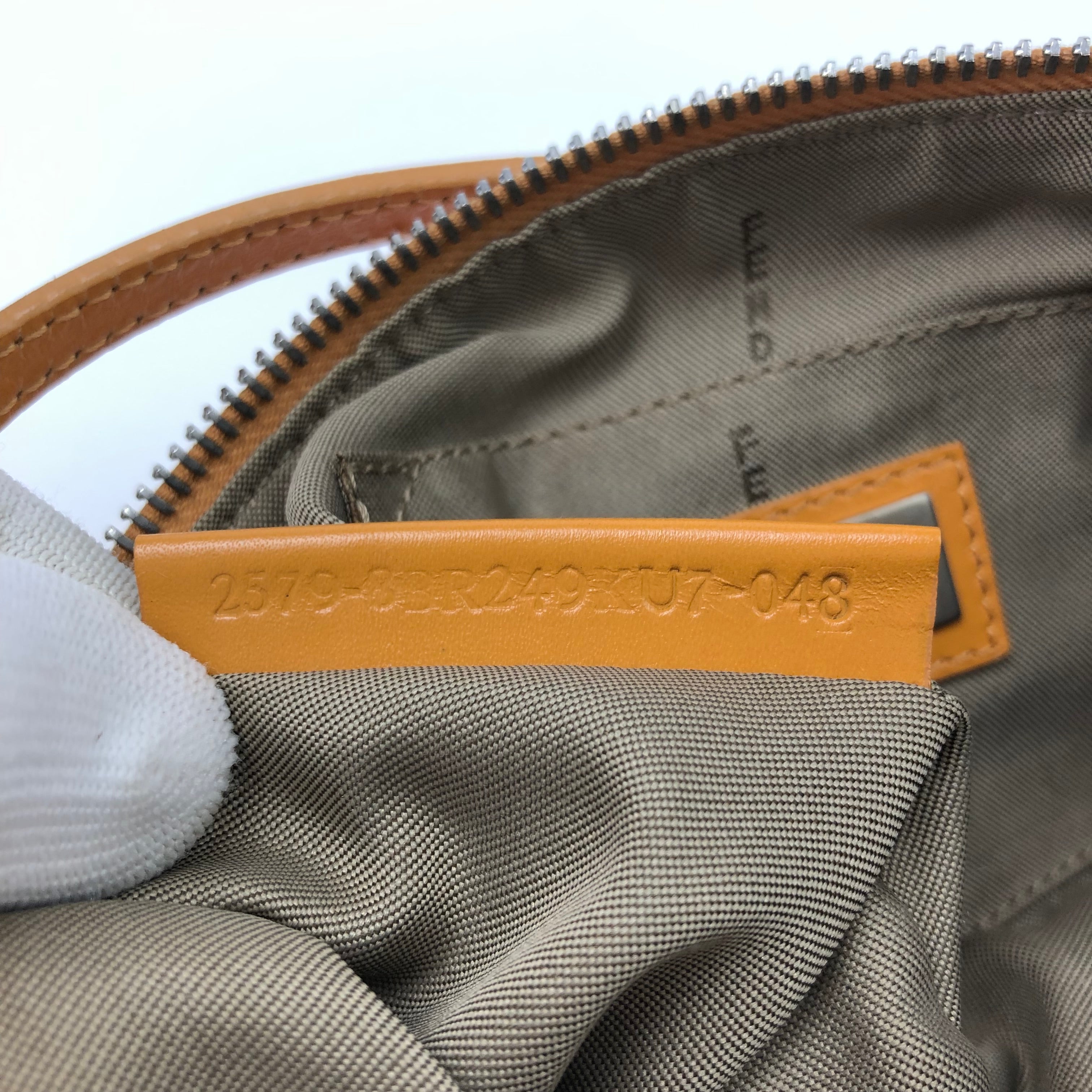 FENDI ZUCCA SHOULDER BAG