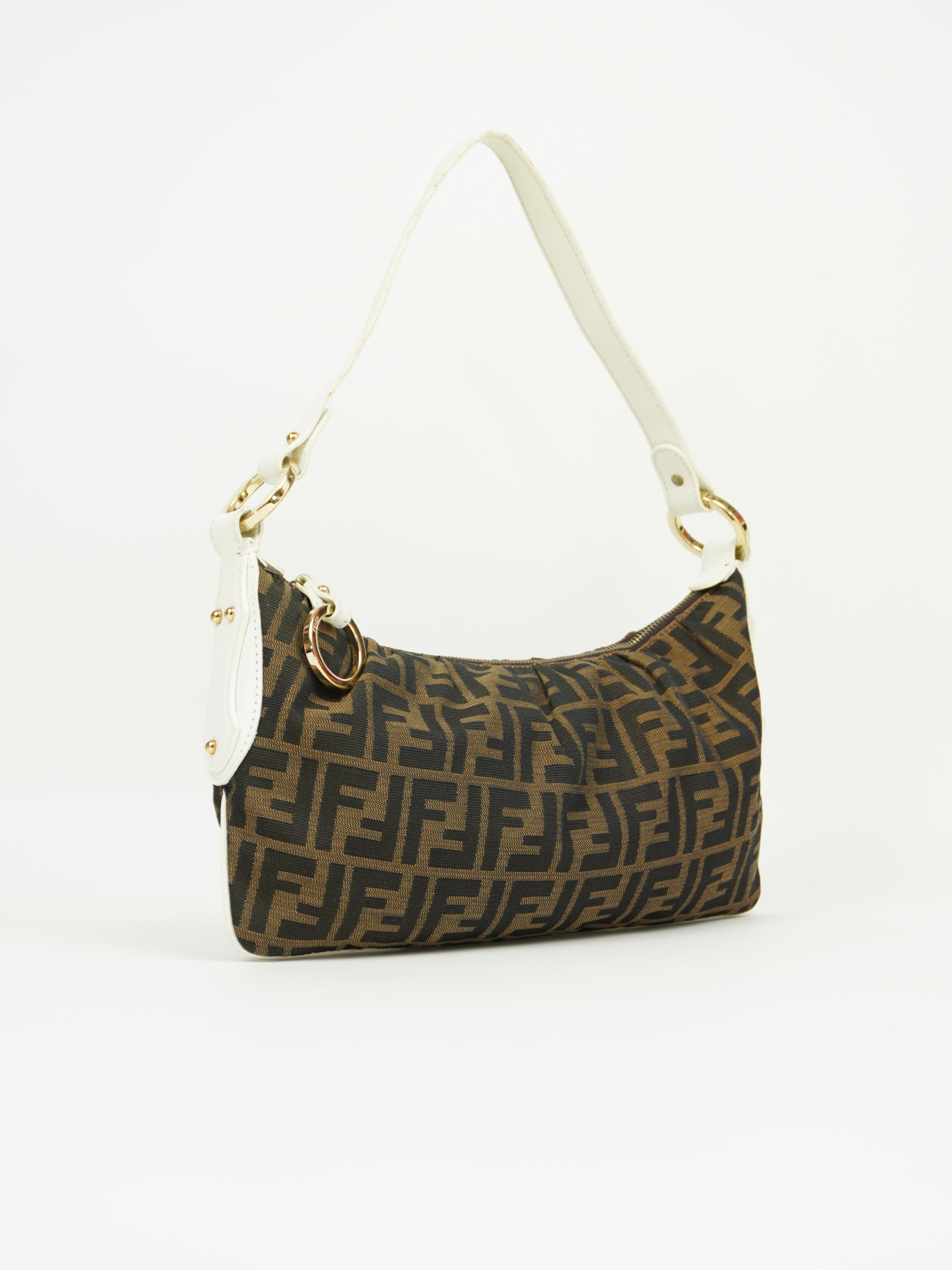 FENDI ZUCCA SHOULDER BAG