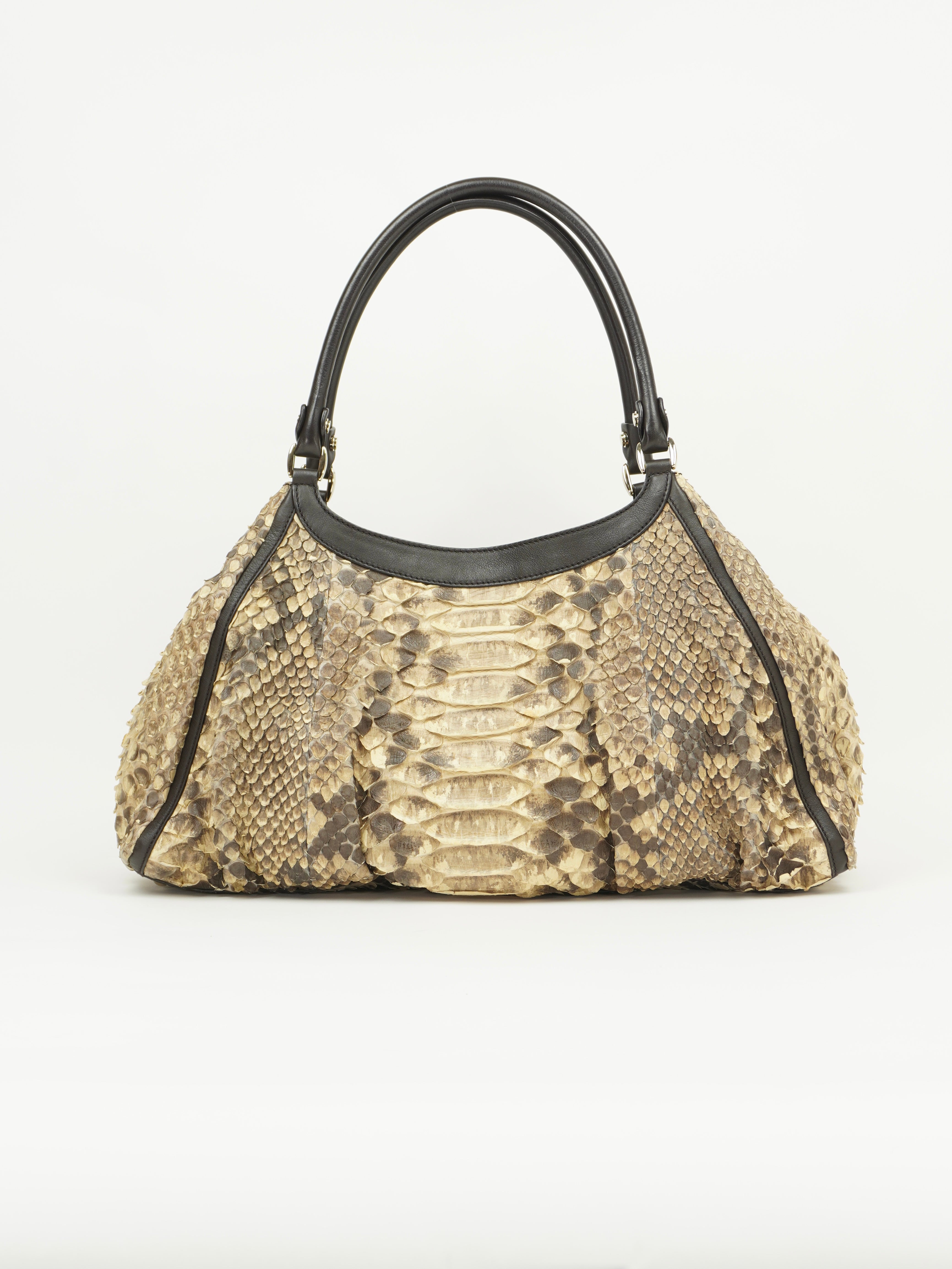 GUCCI SNAKESKIN ABBEY BAG