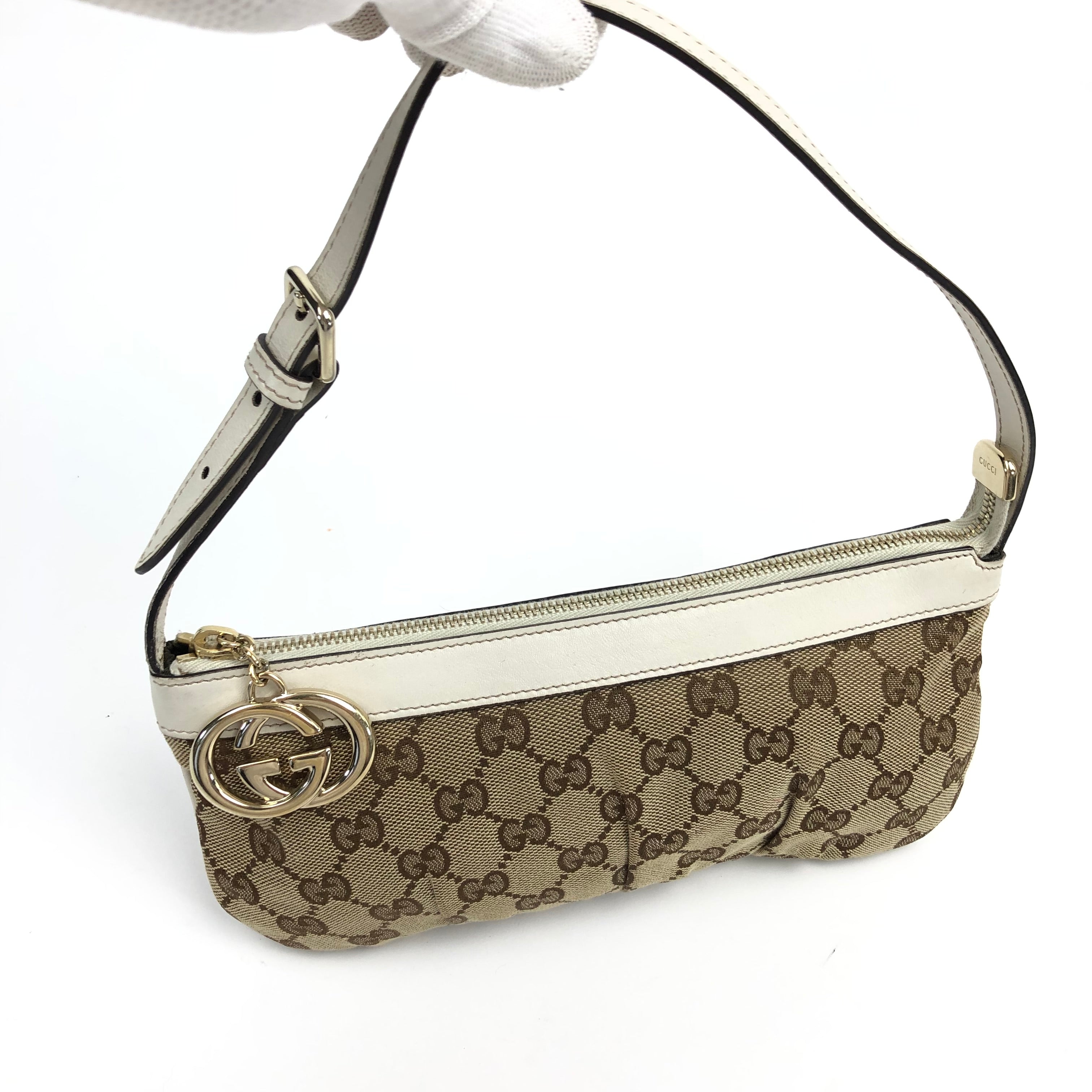 GUCCI MONOGRAM SHOULDER BAG