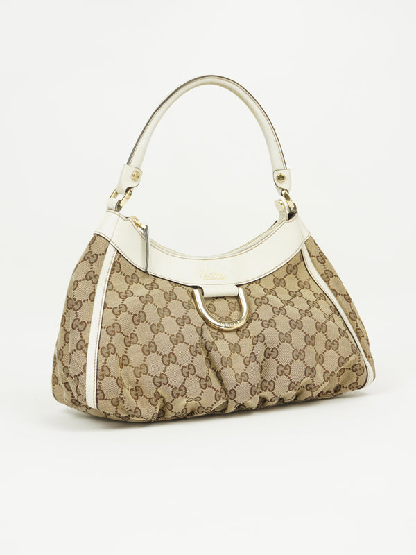 GUCCI MONOGRAM ABBEY BAG