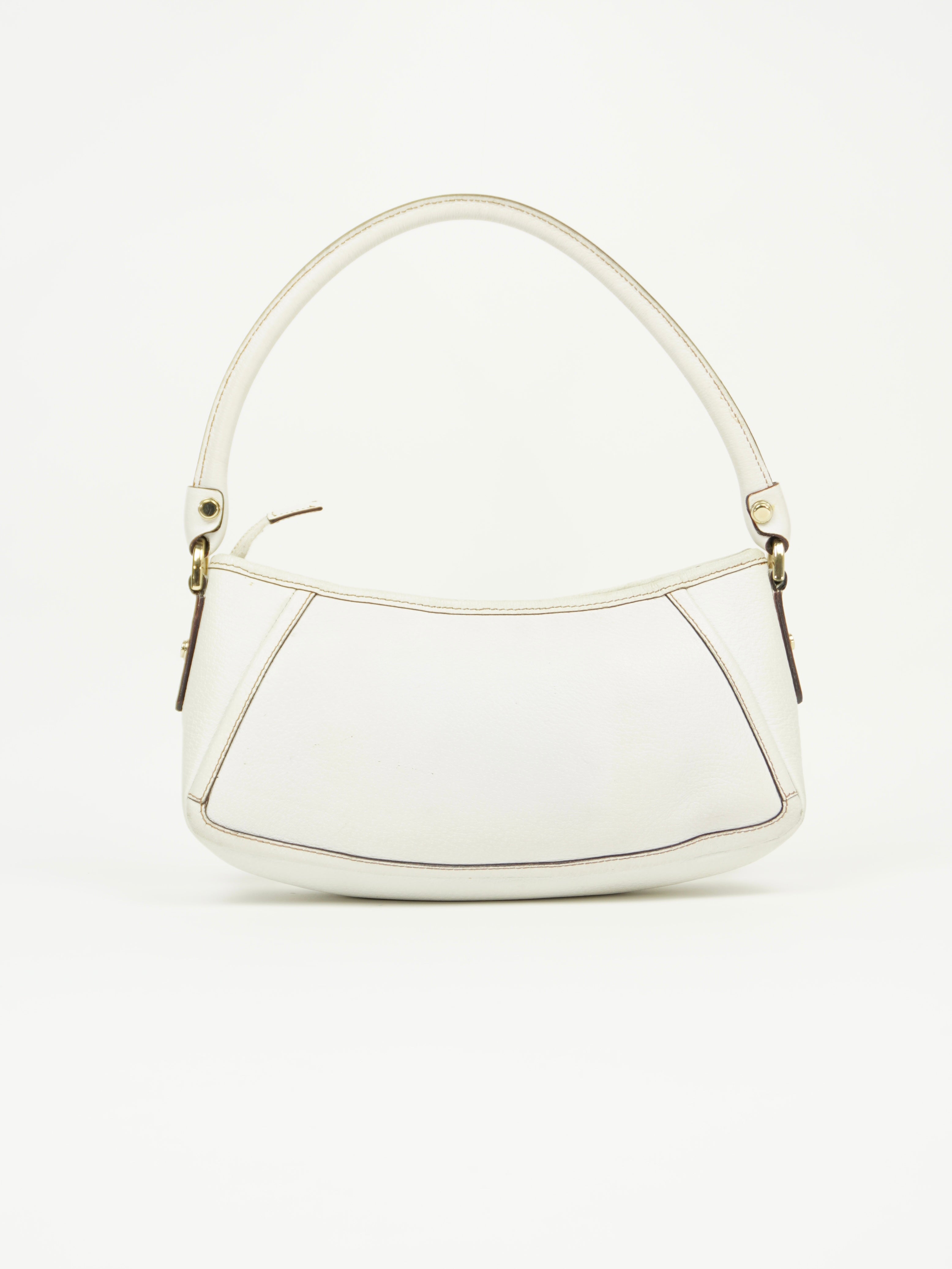 GUCCI LEATHER D RING BAG